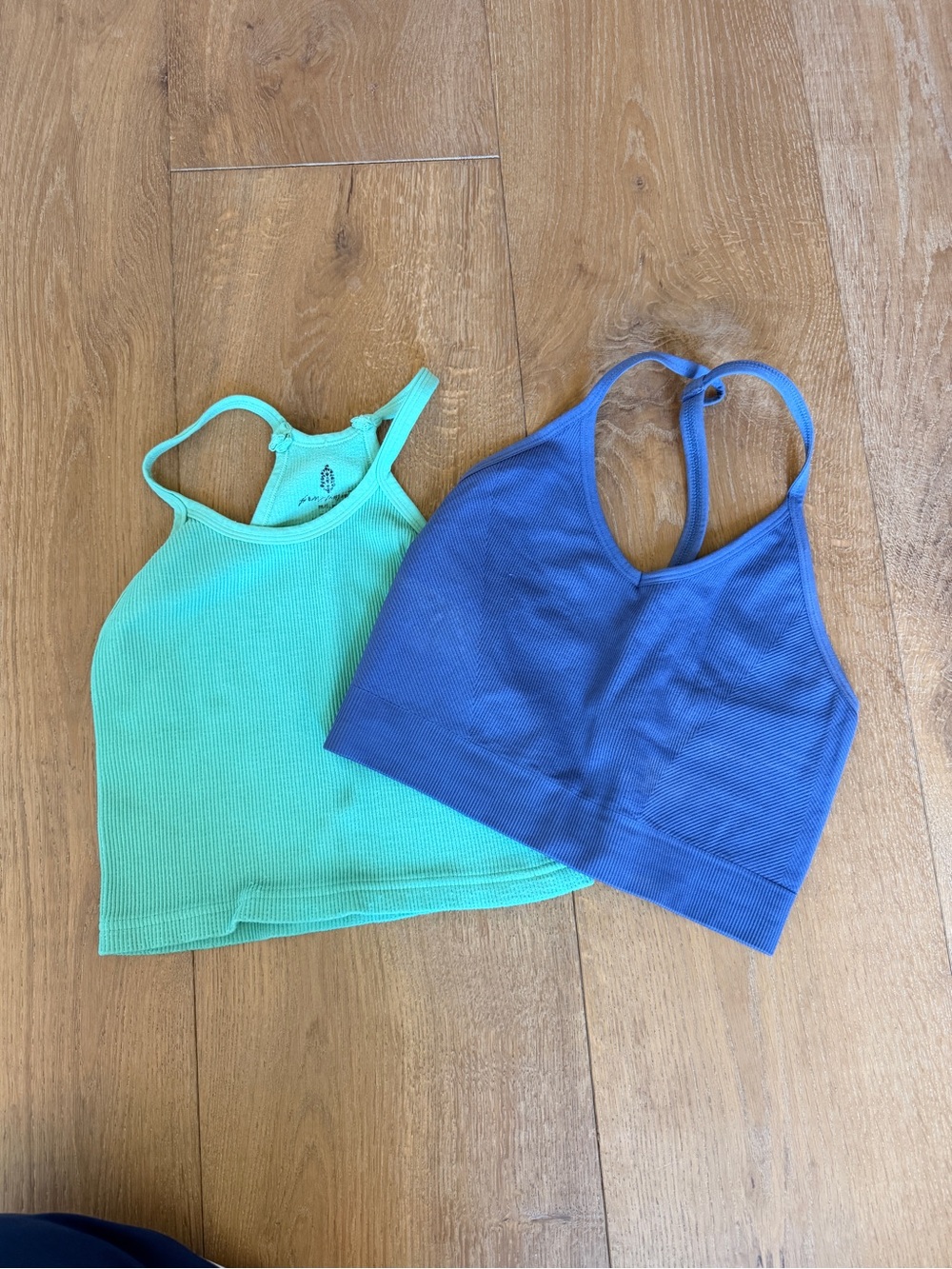 Free People Bundle of two Crop tanks